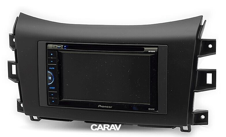 Carav In-Dash Car Audio Installation Kit For Head Units: : 2 Din 173 X 98 Mm for