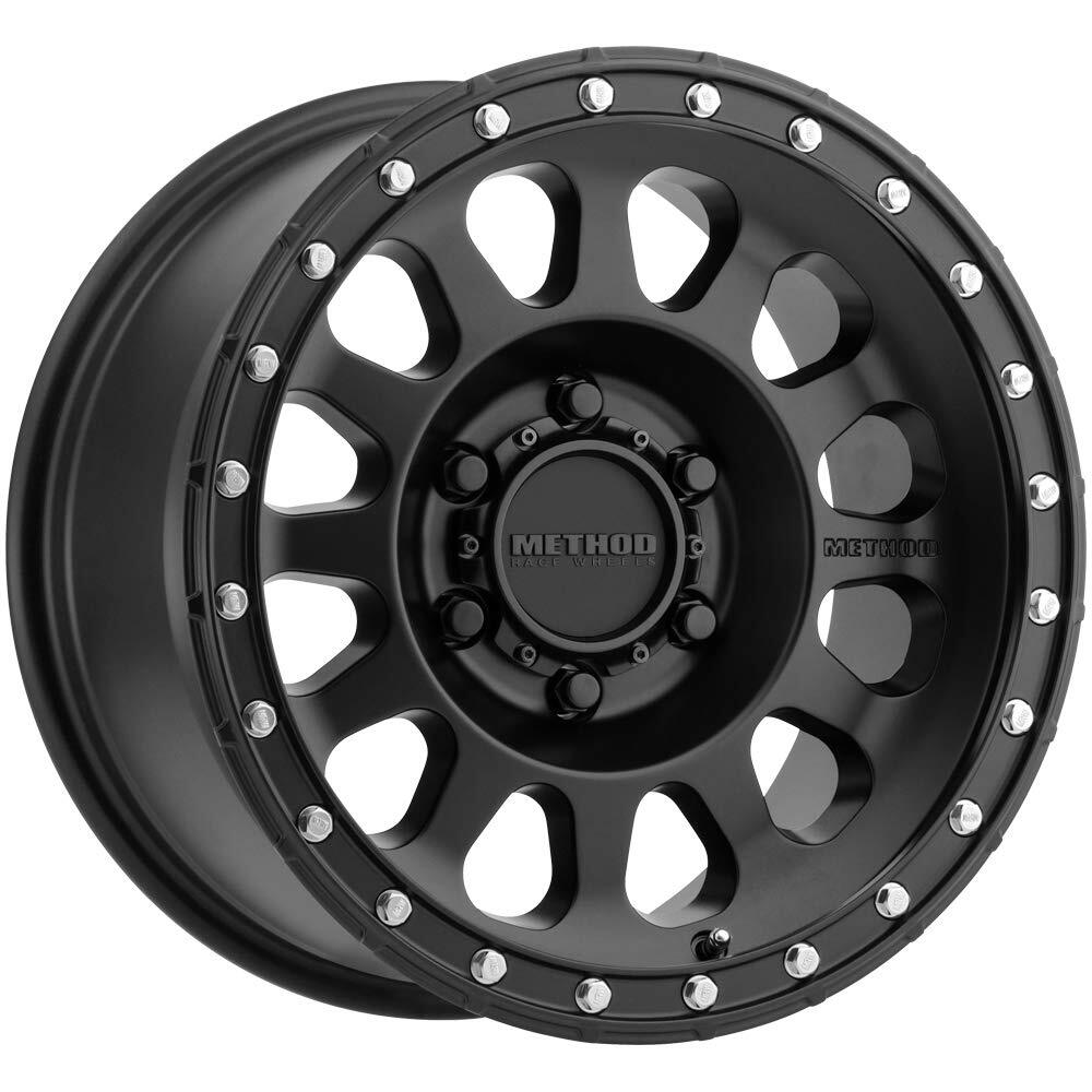 Method MR315 20x10 / 6x135 BP / -18mm Offset / 87mm CB Matte Black Wheel MR31521016518N