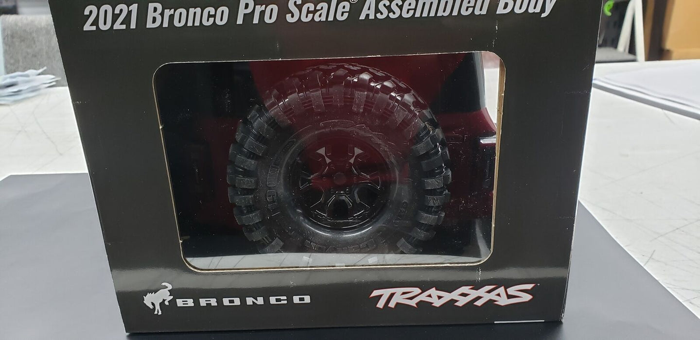 NEW Traxxas Complete Painted Body Red : TRX-4 Fits d Bronco (2021) FREE US SHIP