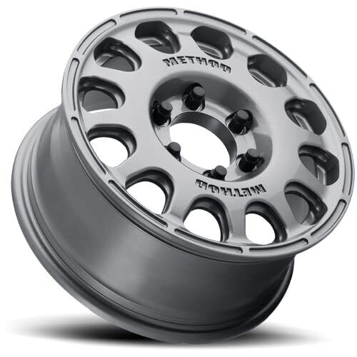 Method MR107 16x7 +25mm Offset 6x5.5 106.25mm CB Gloss Titanium Wheel MR10767060825