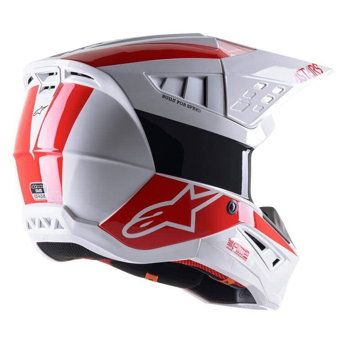 Alpinestars Unisex-Adult S-M5 Bond Helmet (Multi, One Size) 8303522-2032-M