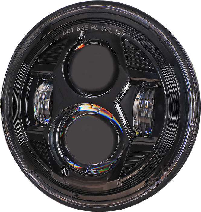 Pathfinder 5 3/4" Led Headlight Black Hdp5B HDP5B