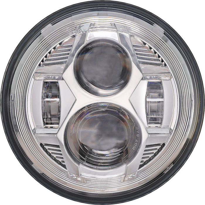 Pathfinder 7" Led Headlight Chrome HDP7C