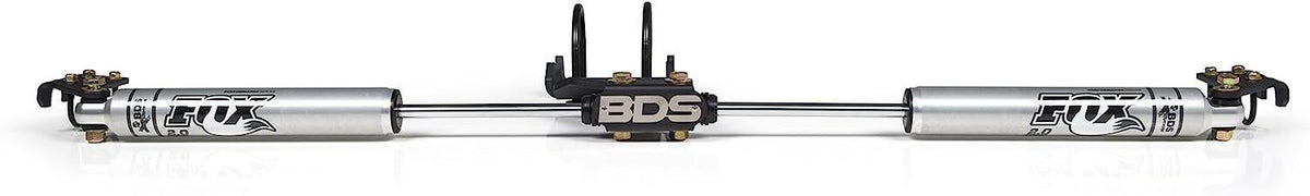 BDS 55380 FOX 2.0 Dual Steering Stabilizer, Fits 17-19 F250 F350 BDS55380
