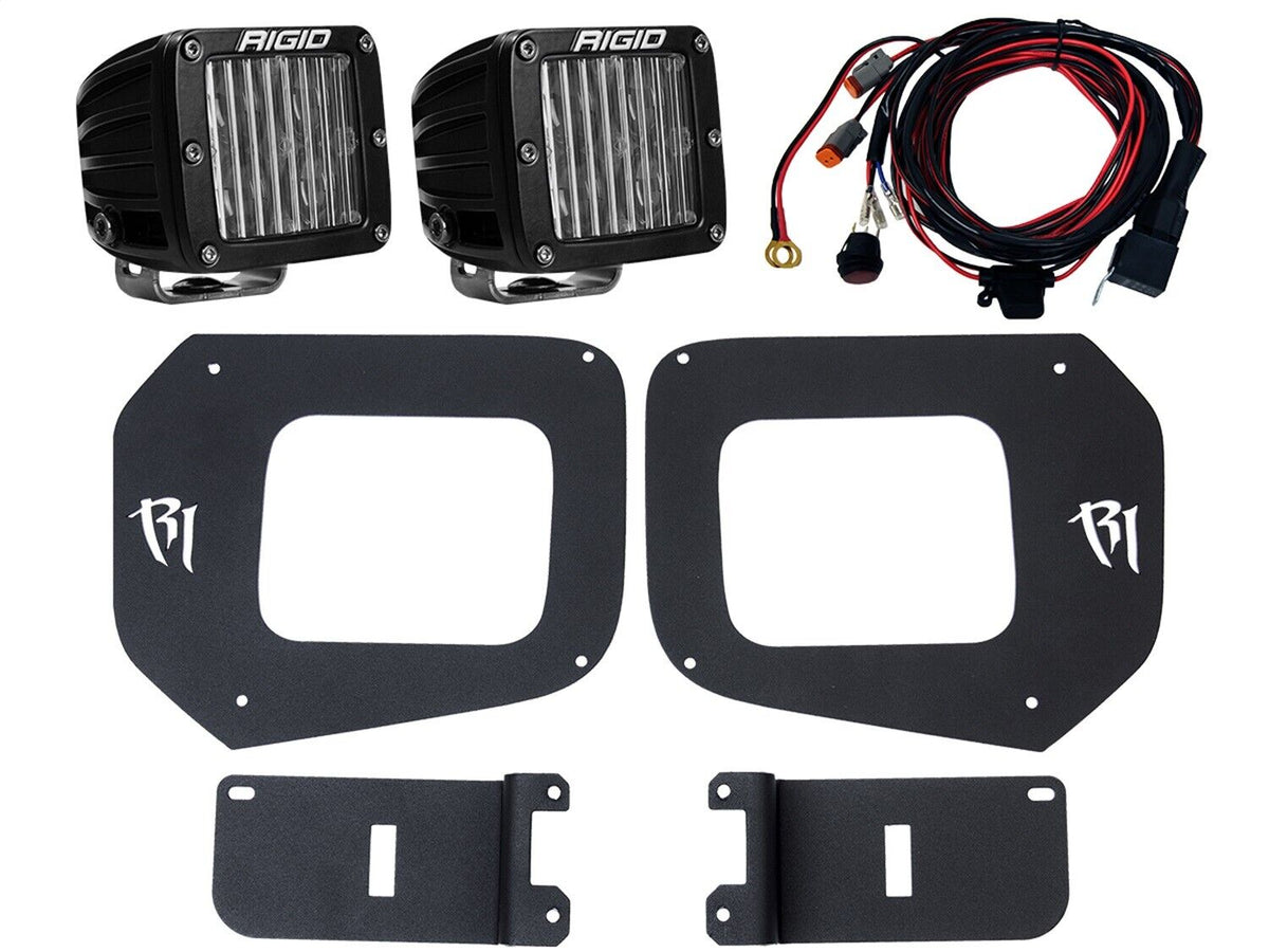 RIGID Driving/ Fog Light Led With 3ft X 3ft Square 22 Watt 465673