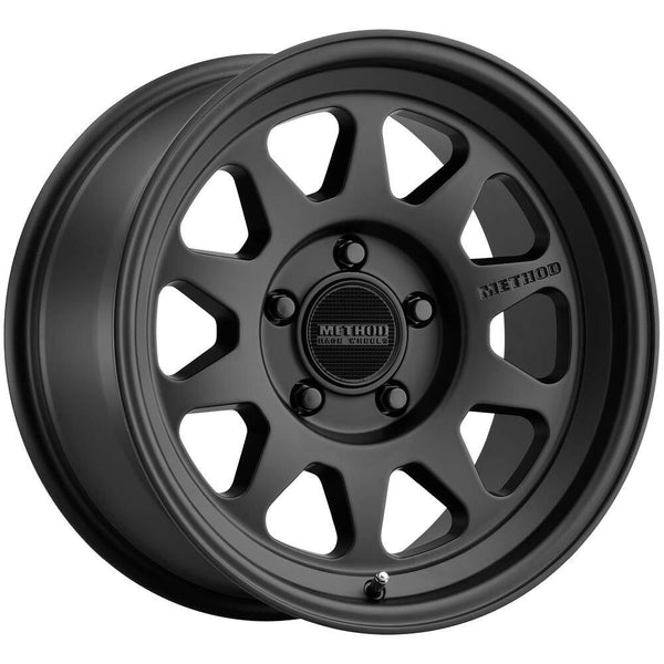 Method MR316 17x8.0 25mm Offset 5x5 71.5mm CB Matte Black Wheel MR31678050525