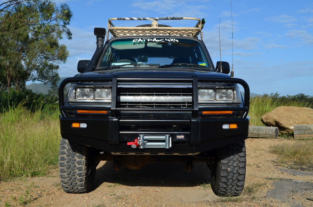 Dobinsons Classic Black Front Bullbar fits toyotaLand Cruiser 80 Series