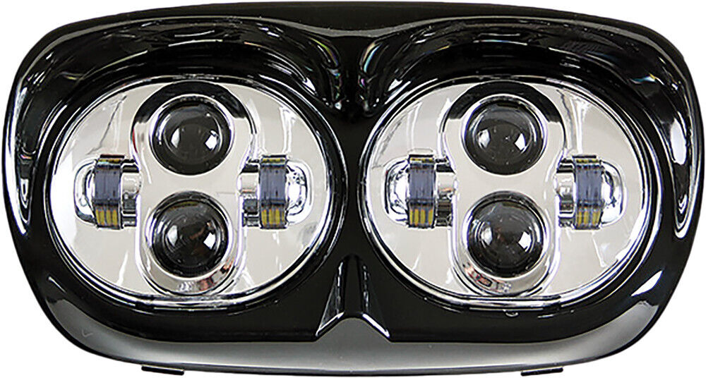 Pathfinder Hrgledac Road Glide Led Headlight Chrome 226-0027 HRGLEDAC