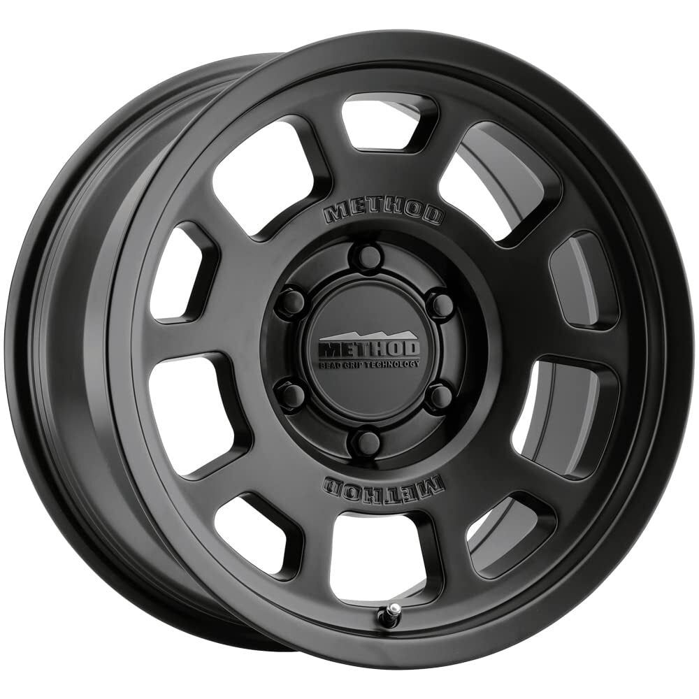 Method MR705 17x8.5 +25mm Offset 6x135 87mm CB Matte Black Wheel MR70578516525