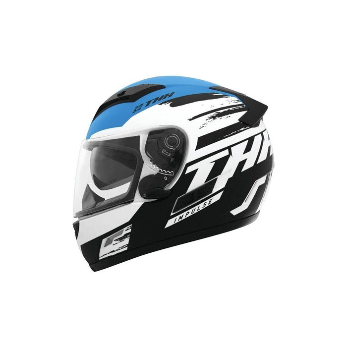 THH Helmets TS-80 Impulse Black/Blue Large 646581