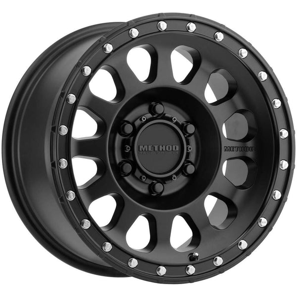 Method MR315 20x9 / 6x5.5 BP / 18mm Offset / 106.25mm CB Matte Black Wheel MR31529060518