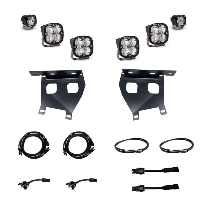 Baja Designs 2021+ Ford Raptor Aftermarket Pro Fog Pocket Kit 448056