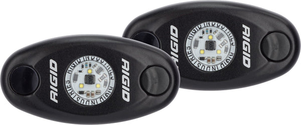 Rigid Industries A-Series Flush Mount Natural White High Power Led LightsPair