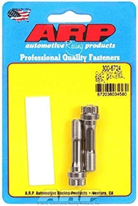 ARP 3/8in CA625+ General Replacement Rod Bolt Kit (Set of 2) 300-6724