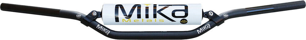 Mika Metals Pro Series 7/8" Handlebars Fits Mini High Bend White Pad MK-78-MIH-WHITE