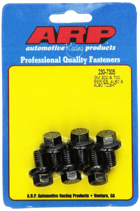 ARP GM 200 & 700 4L60 & 4L80 Torque Converter Bolt Kit (pack of 6) 230-7305