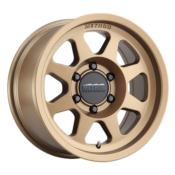 Method Wheels Method Mr701 Bead Grip 17X8.5 6X120 +0Mm Bronze Wheel Rim 17" Inch MR70178562900