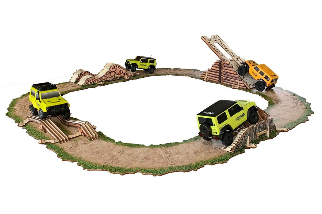 Toyswd Crawler Park Starter Kit Carpet Circuit Rc Crawler Park 1/24 1/18