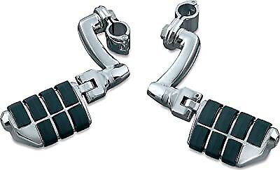 Kuryakyn Dually ISO Pegs With 1inch Clamp Chrome (Pair) 7980