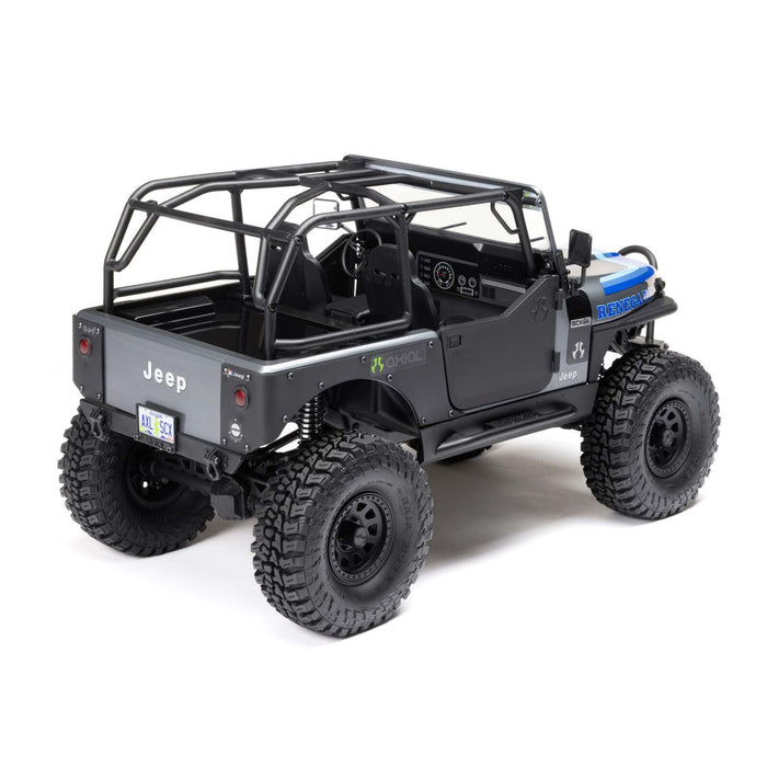 Axial 1/10 SCX10 III compatible with Jeep CJ-7 4WD BRUSHED RTR, GREY