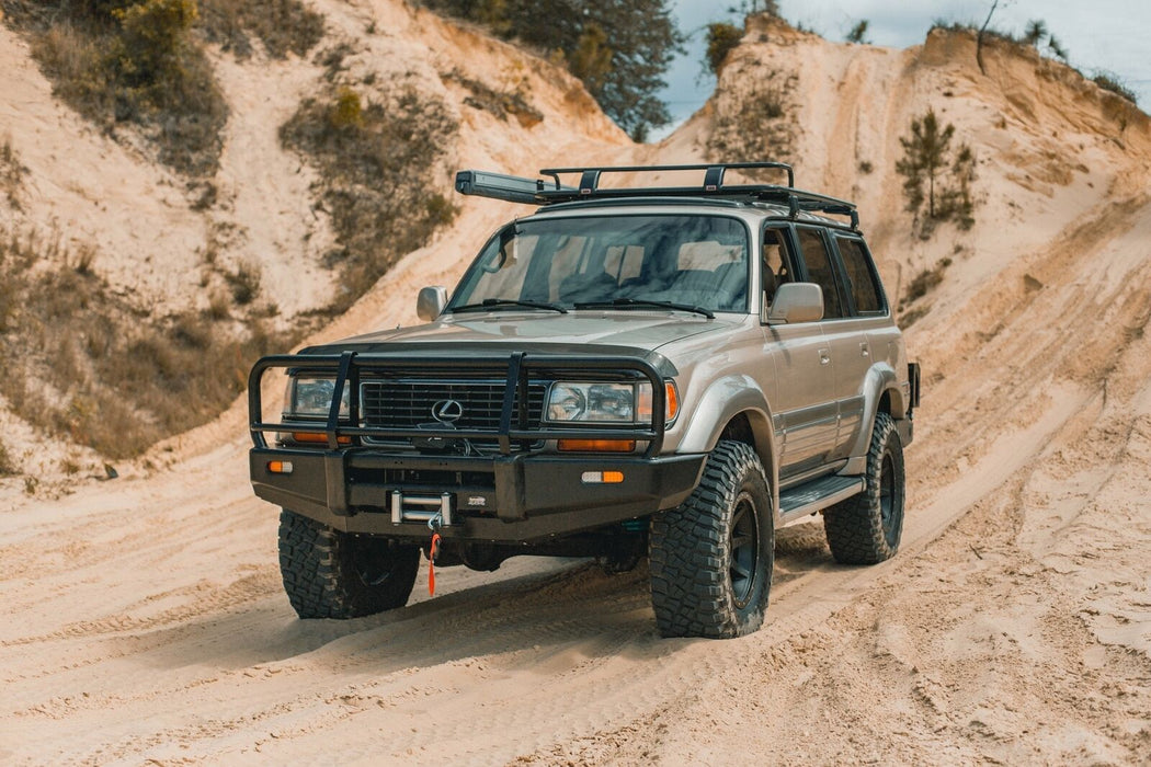 Dobinsons Classic Black Front Bullbar fits toyotaLand Cruiser 80 Series