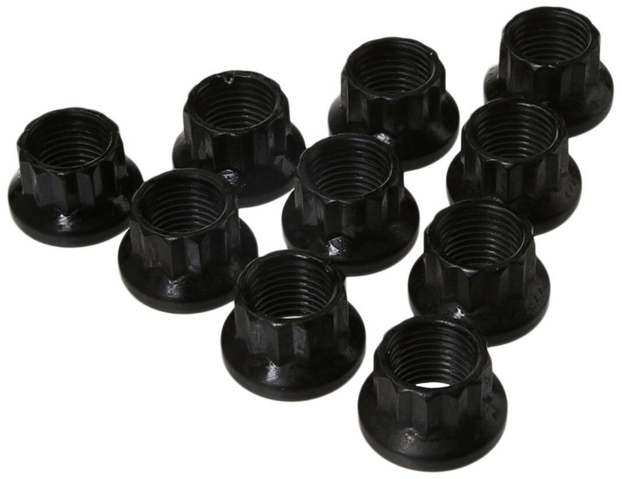 ARP 1/2in -20 12pt Nut Kit (Pack of 10) 300-8334