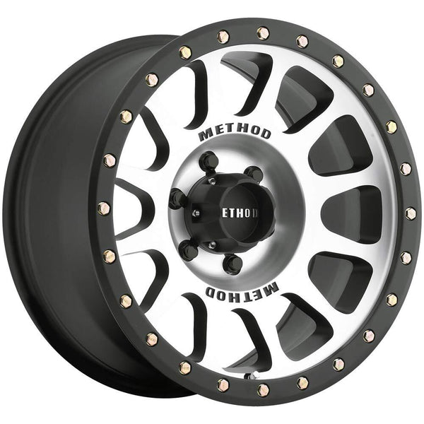 Method MR305 NV 17x8.5 25mm Offset 6x135 94mm CB Machined/Black Street Loc Wheel MR30578516325