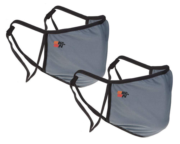 K&N Face Mask: Double Layer Polyester Mask for Increased Protection; Washable,