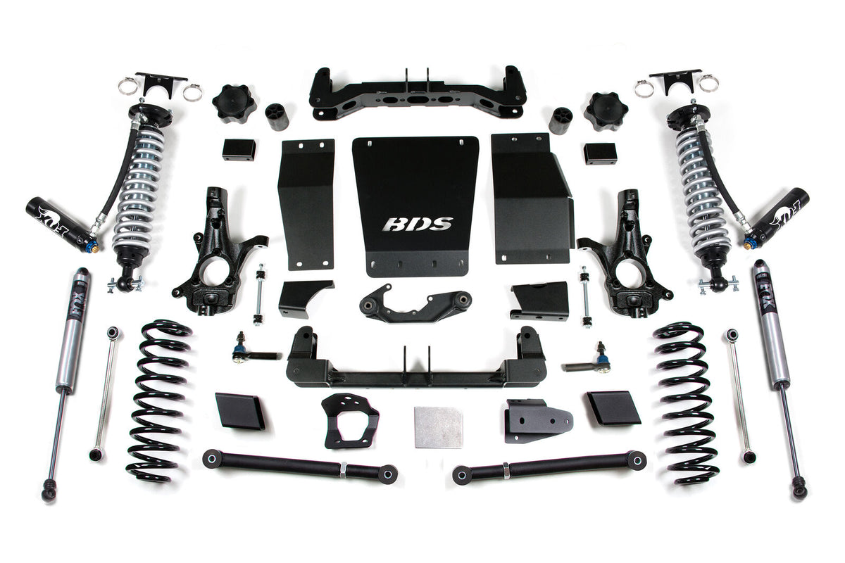 BDS 6 Inch Lift Kit FOX 2.5 Coil-over Fits Chevy/, Fits GMC Suburban- Tahoe- Yukon/xl 732FDSC