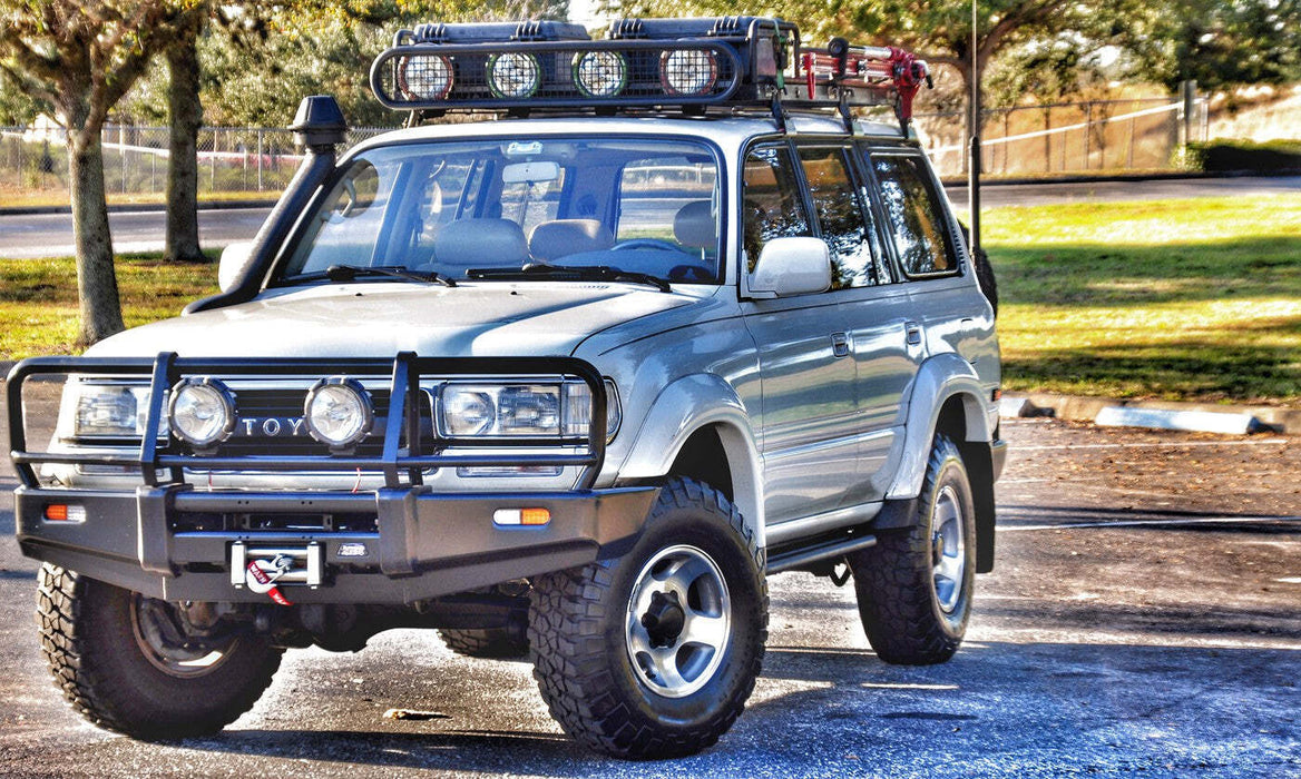 Dobinsons Classic Black Front Bullbar fits toyotaLand Cruiser 80 Series