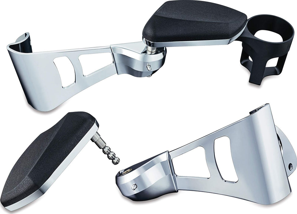 Kuryakyn Passenger Armrests 14-23 Touring Models Chrome 8955