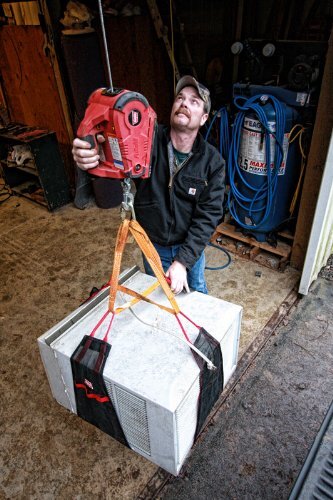 Warn Pullzall Hand Held Winch Hoist 1000 Lb 24 Volt Dc Cordless Portable 885005