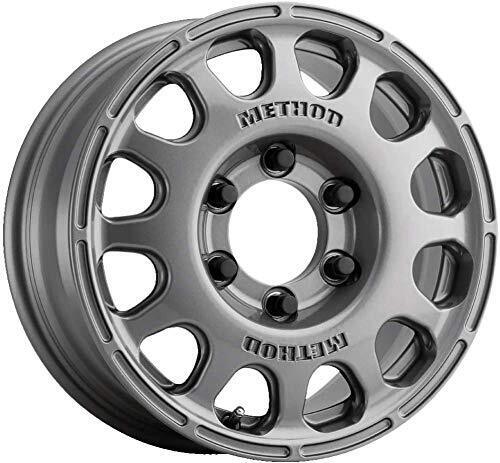 Method MR107 16x7 +45mm Offset 6x5.5 102mm CB Gloss Titanium Wheel MR10767090845