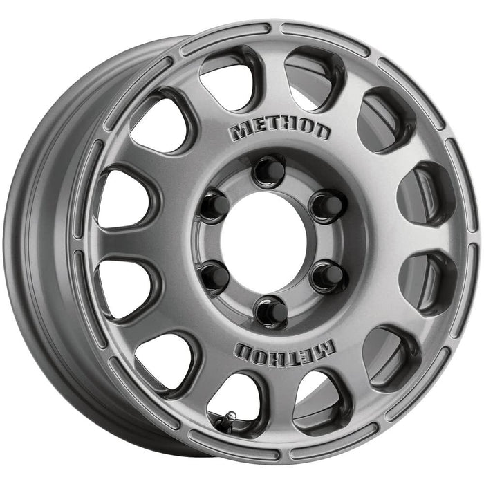 Method MR107 16x7 +25mm Offset 6x5.5 106.25mm CB Gloss Titanium Wheel MR10767060825