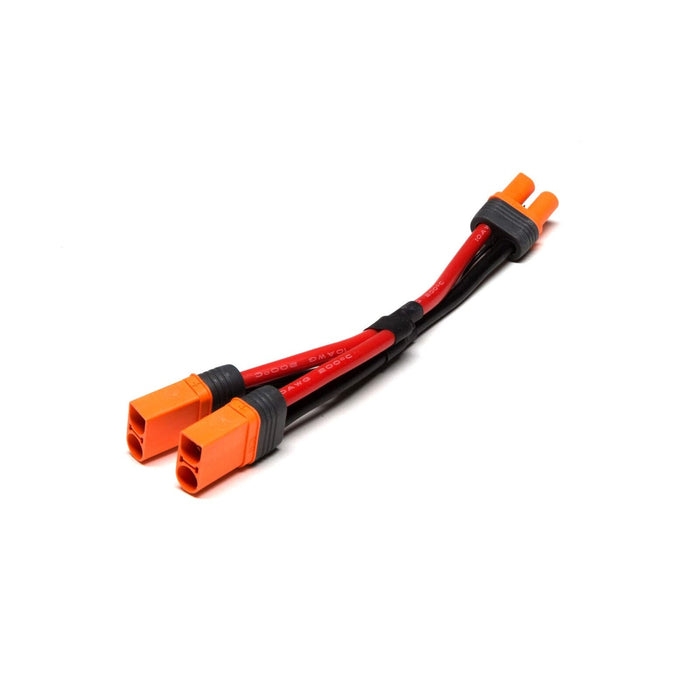 Spektrum Xca509 Ic5 Battery Parallel Y-Harness 6 Inch 150Mm; 10 Awg SPMXCA509