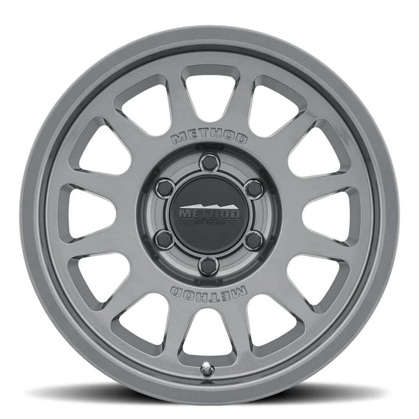 Method MR703 17x9 / -12mm Offset / 106.25mm Bore / 6x5.5 BP / 4.8in BS Gloss Titanium Wheel MR70379060812N