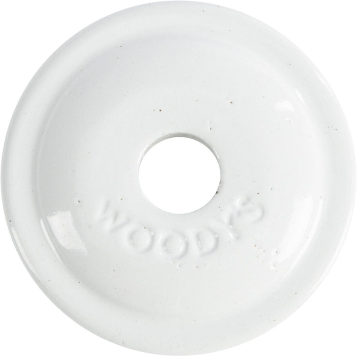 Woodys Round Digger Support Plate 48/Pk White AWA-3815