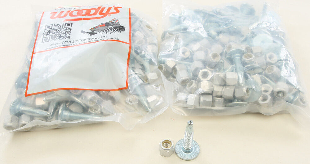 Woodys Silver Mega-Bite® Trail Studs 1.325" 144/Pack Meg-1325-Cs MEG-1325-CS