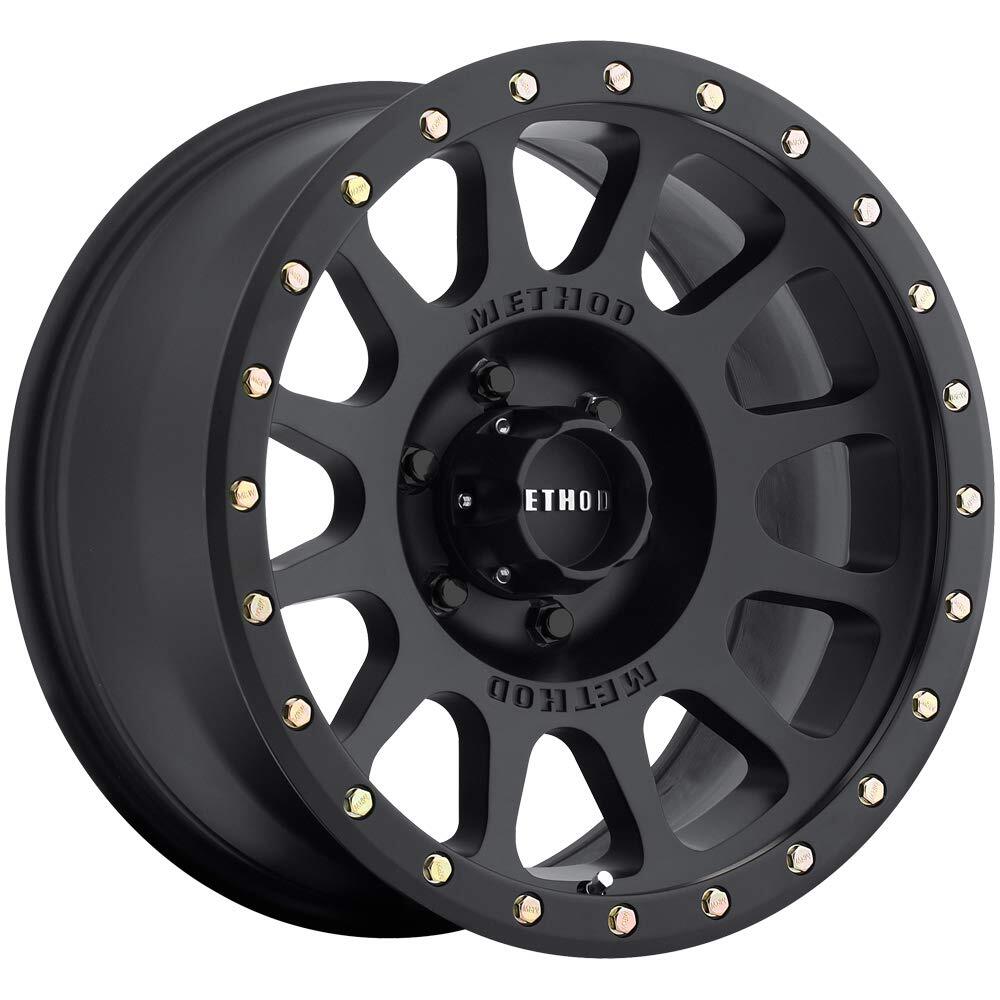 Method Wheels MR305 NV 17x8.5 /+25mm Offset / 6x120 / 83mm CB Matte Black Wheel MR30578562525