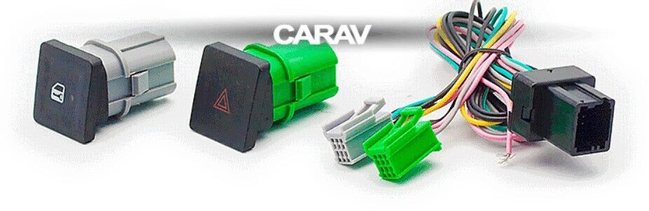 Carav In-Dash Car Audio Installation Kit For Head Units: : 2 Din 173 X 98 Mm 178