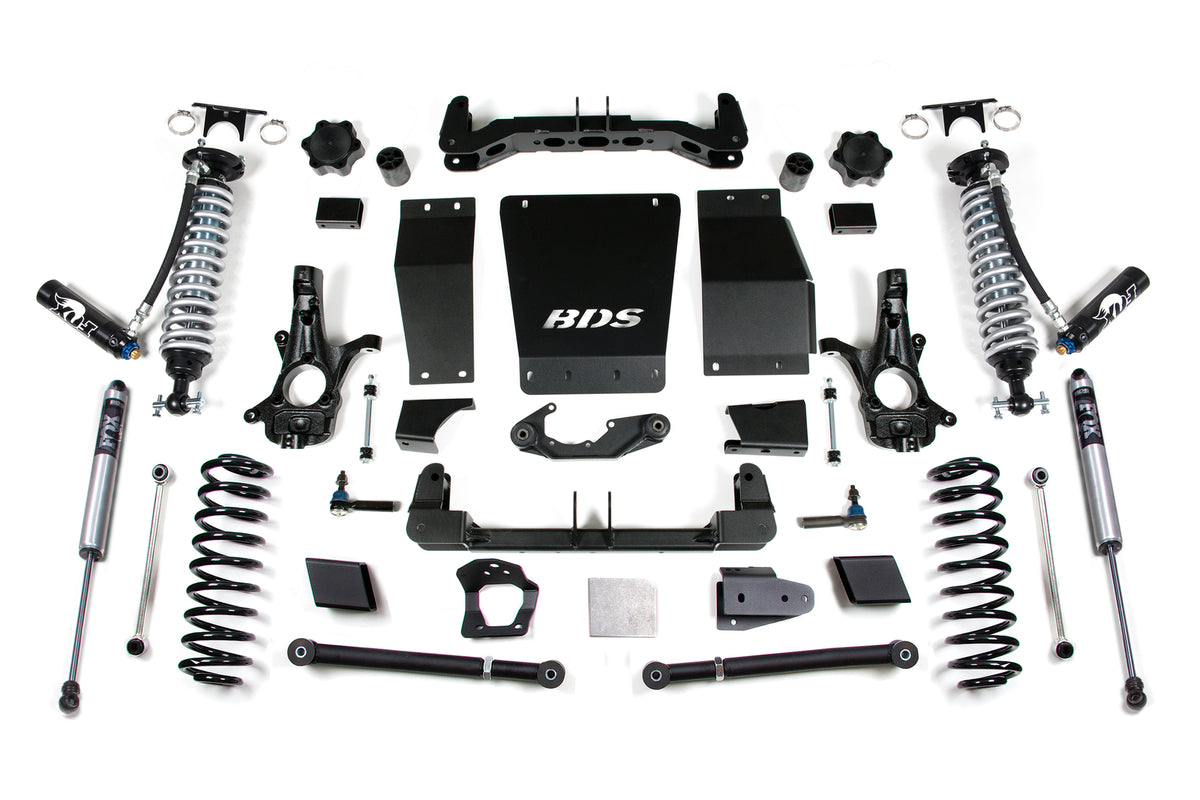 BDS 6 Inch Lift Kit FOX 2.5 Coil-over Fits Chevy/, Fits GMC Suburban- Tahoe- Yukon/xl 731FDSC