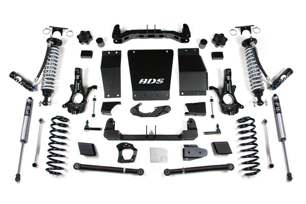 BDS 6 Inch Lift Kit Fox 2.5 Coil-over Chevy/, Fits GMC Suburban- Tahoe- Yukon/xl 731FDSC