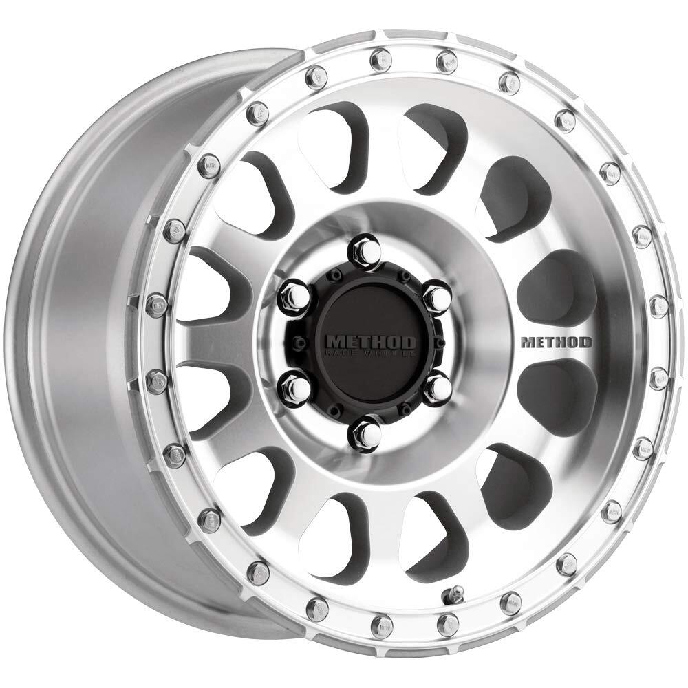 Method MR315 20x9 / 6x5.5 BP / 0mm Offset / 106.25mm CB Machined Clear Coat Wheel MR31529060300