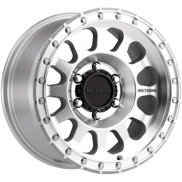 Method MR315 20x9 / 6x5.5 BP / 0mm Offset / 106.25mm CB Machined Clear Coat Wheel MR31529060300