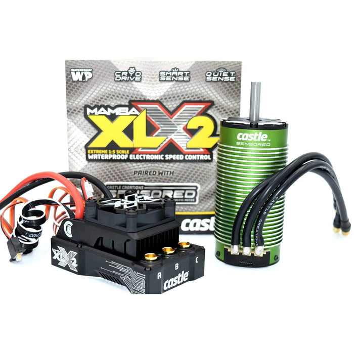 Castle Creations Mamba Xlx2 1/5 8S 33.6V Esc With 20A Bec And 2028-1100Kv