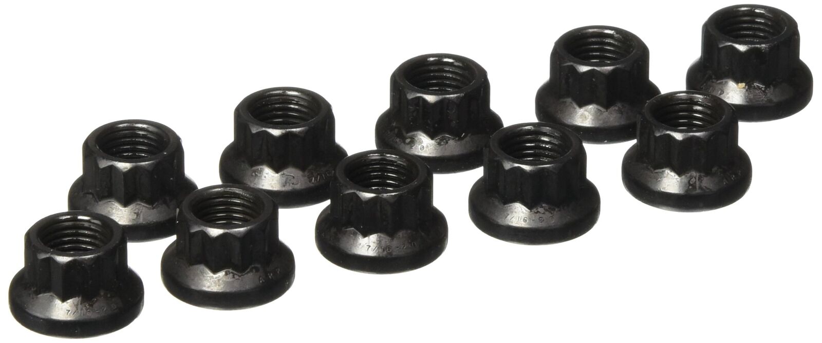 ARP 7/16inch-20 9/16inch Socket 12pt Nut Kit 10/Kits 300-8394