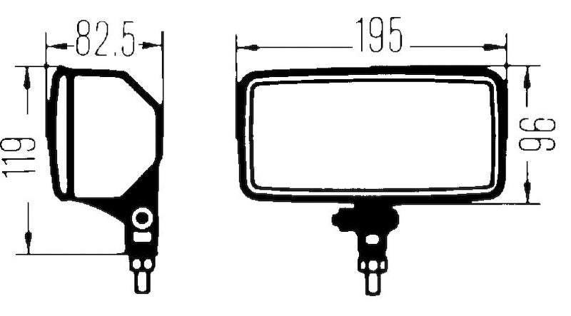 Hella Headlamp ZNWH 0/180GR SWMK MGS12 1ND 5700441