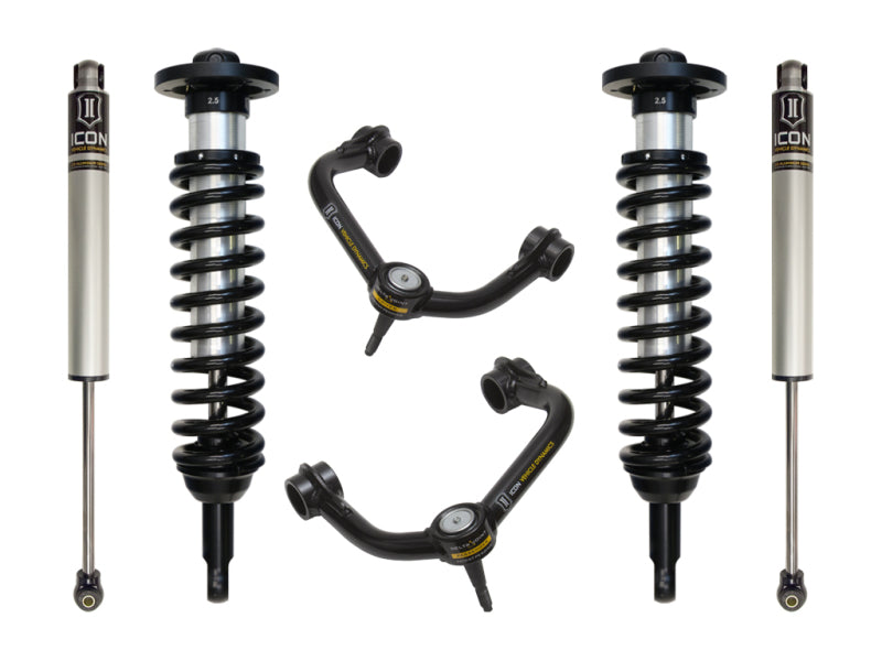 ICON 09-13 Ford F-150 2WD 0-2.63in Stage 2 Suspension System w/Tubular Uca K93011T