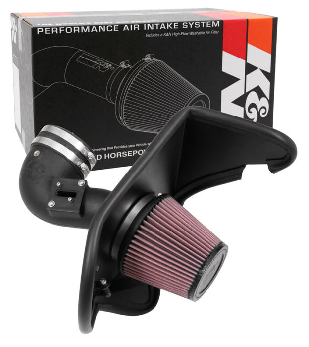 K&N 16-17 Chevrolet Camaro L4-2.0L F/I Turbo Aircharger Performance Intake 63-3105