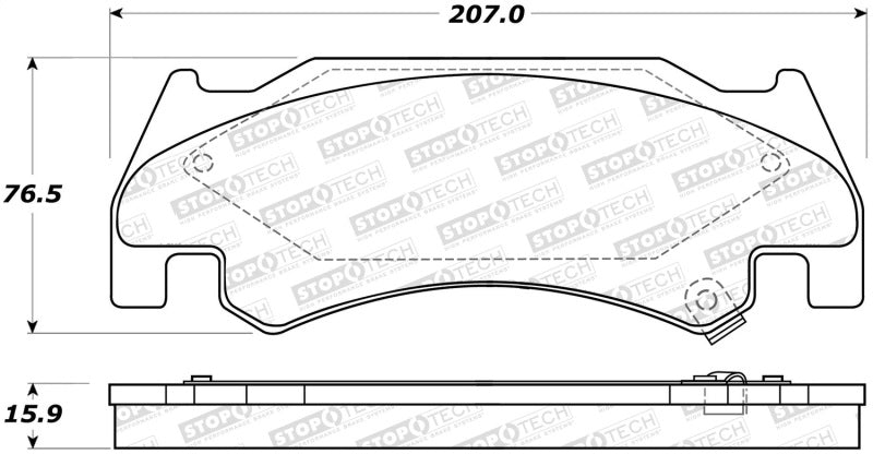 StopTech Street Brake Pads 308.1085